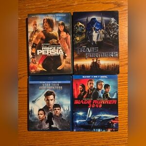 Action-Packed Movie Set - Blu-ray and DVD Collection